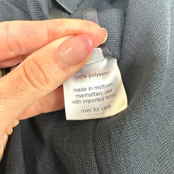 Rachel Comey NWOT Black Alcott Square Neckline Drop Crotch Casual Twill Jumpsuit - Picture 12 of 13